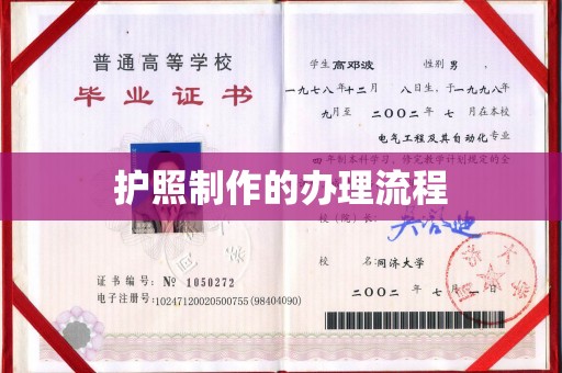 湖里护照制作的办理流程