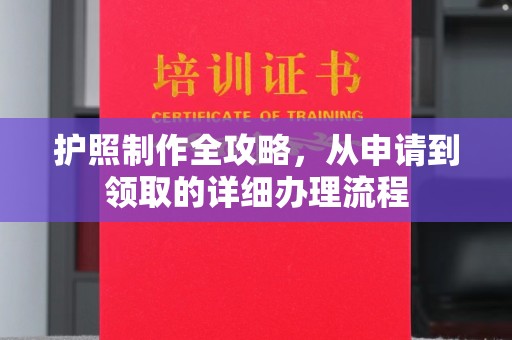 湖里护照制作全攻略，从申请到领取的详细办理流程